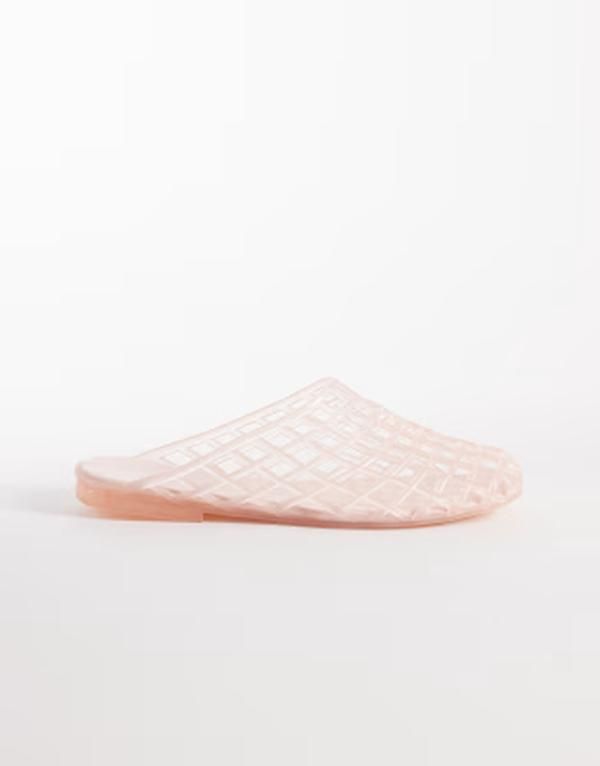 セクウェル レディース シューズ サンダル SEQWL jelly cage mules PINK ピンク