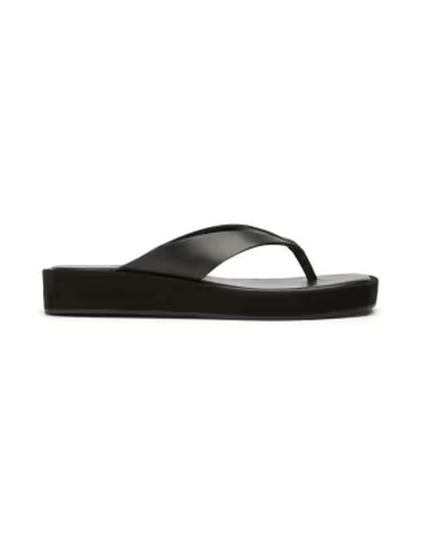 トニービアンコ レディース シューズ サンダル レザー Tony Bianco Kyra toe thong sandals leather Black como ブラック