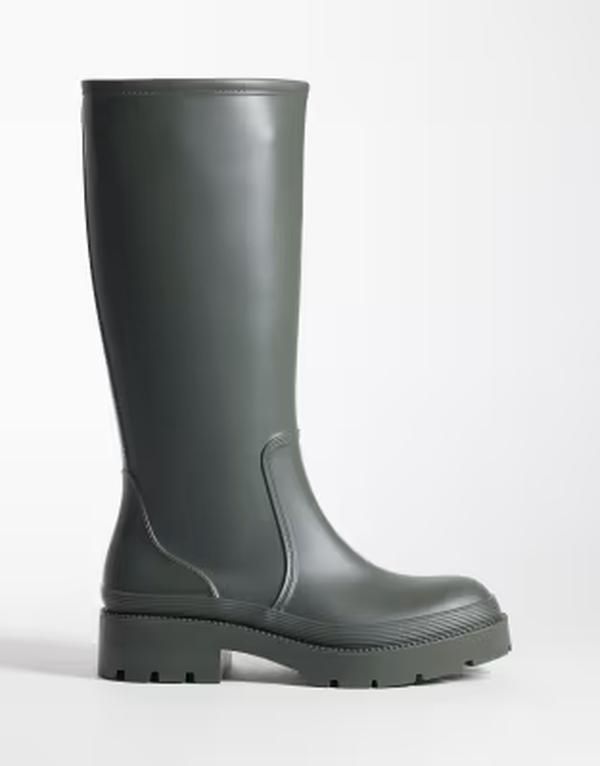 セクウェル レディース シューズ ブーツ・レインブーツ SEQWL wellies GREEN グリーン