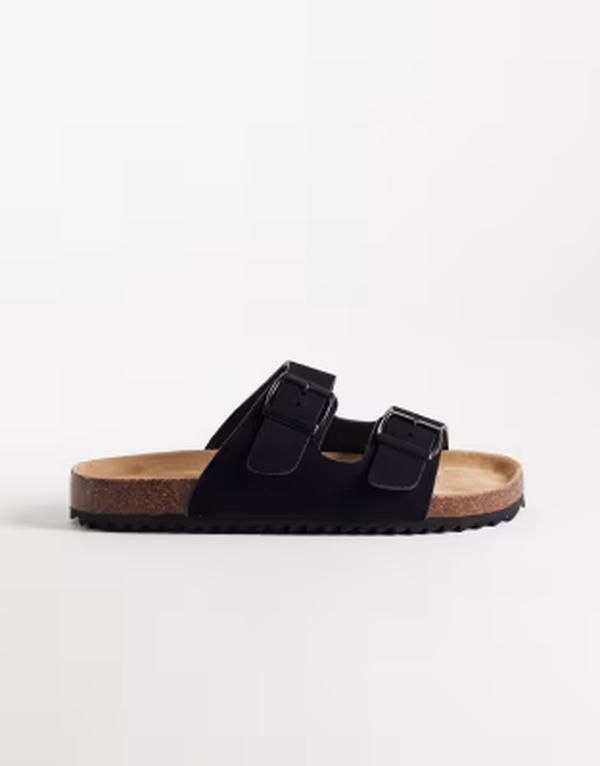 セクウェル レディース シューズ サンダル SEQWL Olsen sandals with buckles Black ブラック 11,985円