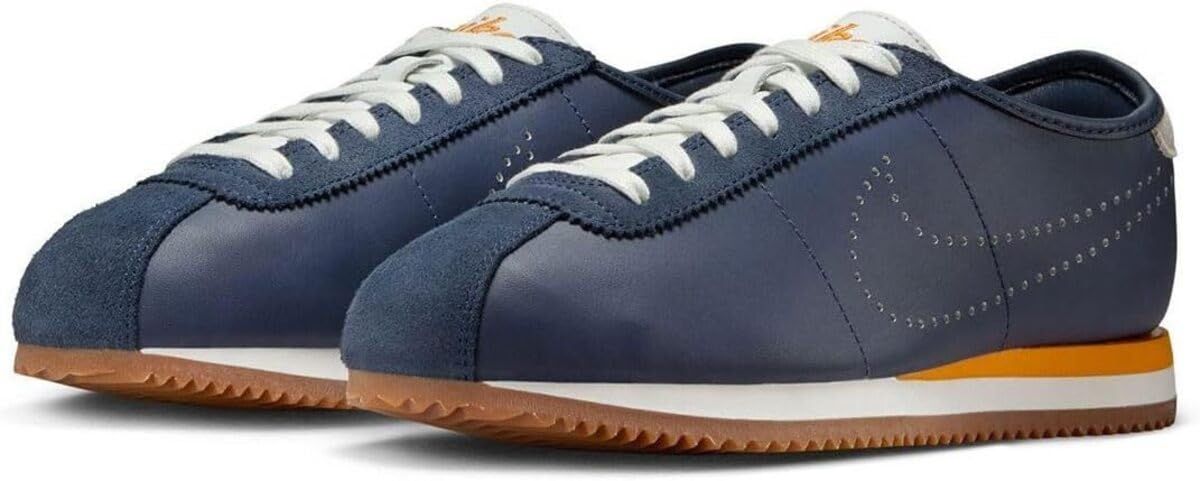 [ナイキ] コルテッツ レザー W Cortez Leather ミッドナイトネイビー/サミットホワイト/ガムミディアムブラウン/ブライトセラミック HQ1841-400 23.5cm [23.5 cm]