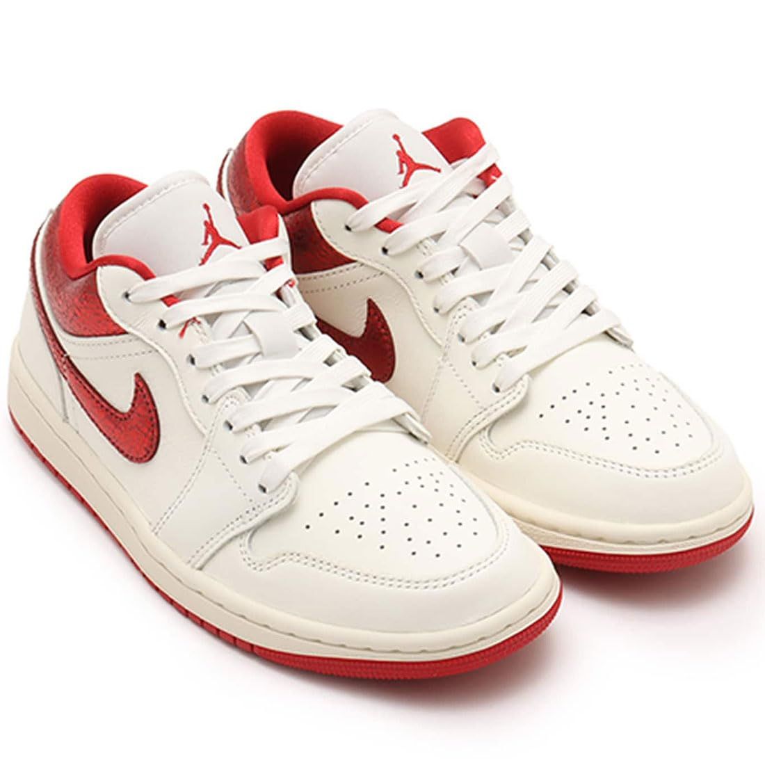 [ナイキ] エア ジョーダン 1 ロー SE W AIR JORDAN 1 LOW SE セイル/チームレッド/バーシティレッド HJ9338-106 23.5cm [23.5 cm]
