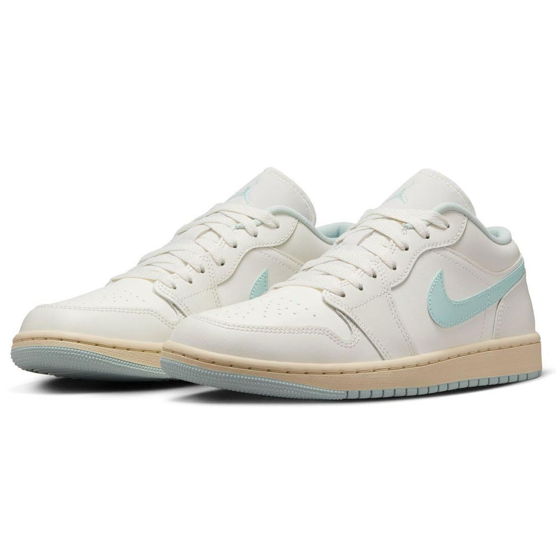 [ナイキ] エア ジョーダン 1 ロー W AIR JORDAN 1 LOW セイル/ライトブルー DC0774-134 24.0cm [24.0 cm]