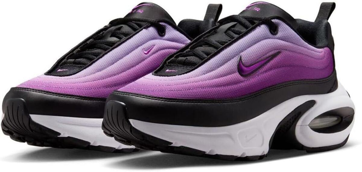 [ナイキ] エア マックス ポータル W AIR MAX PORTAL ブラック/パープル/ホワイト HF3053-012 24.5cm [24.5 cm]