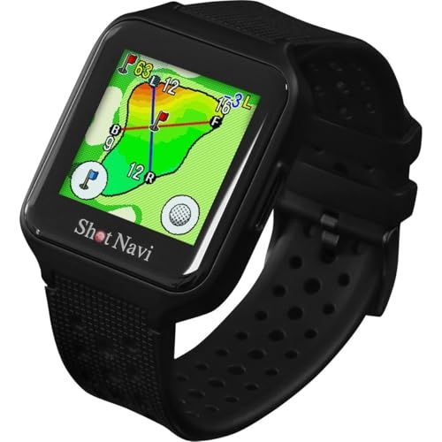 Shot Navi(ショットナビ) SkyNova ゴルフ GPS ナビ 腕時計 超軽量19g コンパクト シンプル タッチ&ボタン操作 マルチ衛星測位 オートメジャー Shot Tracker付属 高低差 USB Type-C充電 日本製 a2226ca2
