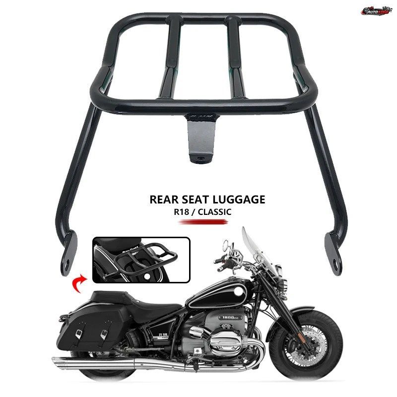 R18 オートバイ用アクセサリー リアシート ラゲッジラック ブラケット リアラゲッジバッグ BMW R 18 R18 CLASSI 2021 - 23 に適合