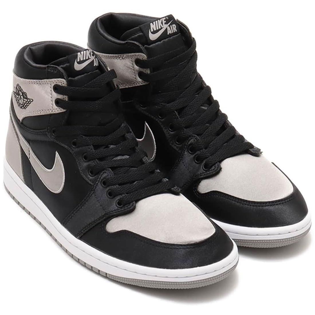 [ナイキ] エア ジョーダン 1 レトロ ハイ OG W AIR JORDAN 1 RETRO HIGH OG ブラック/ホワイト/ミディアムグレー FD4810-010 25.5cm [25.5 cm]