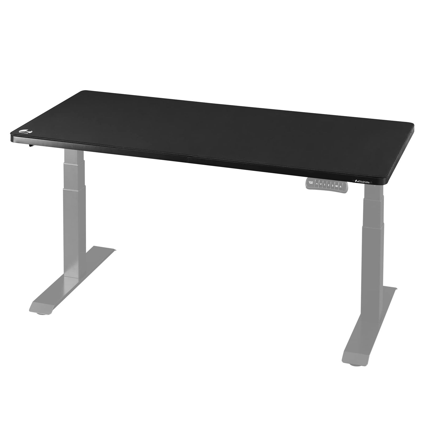 Bauhutte ( バウヒュッテ ) 電動スーパーゲーミングデスク (幅140×奥行き70cm,天板高 50?101cm) 寝る、立つ、座る。三大ゲーム姿勢をフルカバー 広々とした作業領域を確保 たわみに強いタフ天板(厚み2.5cm) 天板をまるごと覆えｍａ