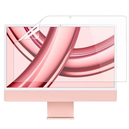 iMac 24 インチ (2024年 M4 /2023年 M3 / 2021年モデル) 対応 フィルム ブルーライトカット 保護フィルム 反射低減 アンチグレア 抗菌 「PCフィルター専門工房」ｍａ