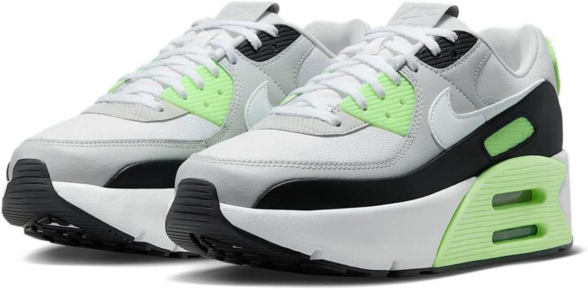 [ナイキ] エア マックス 90 LV8 W AIR MAX 90 LV8 フォトンダスト/ライムブラスト/ブラック/ホワイト FD4328-002 23.5cm [23.5 cm]