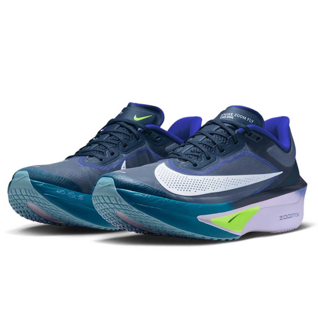 [ナイキ] ズーム フライ 6 ZOOM FLY 6 オブシディアン/ペルシアンバイオレット/ボルト/ホワイト FN8454-403 24.5cm [24.5 cm]
