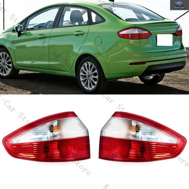 フォード フィエスタ セダン 2013 2014 2015 リアバンパー テールライト ブレーキ ストップランプ バルブ付き 車