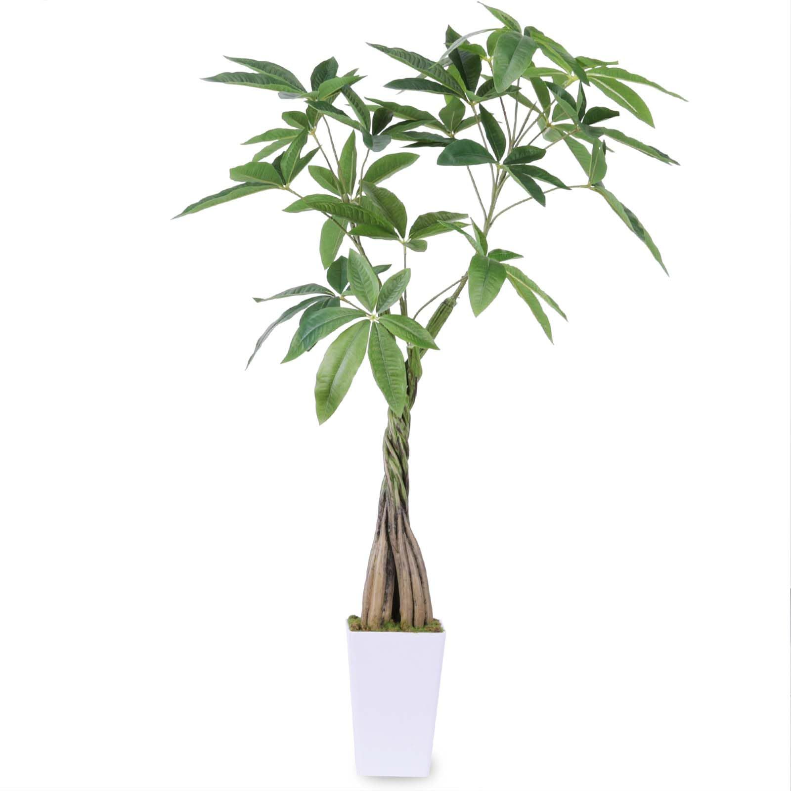 フェイクグリーン 人工観葉植物 観葉樹 造花 パキラ 高さ98cm 多幸の木 鉢植え 植木 光触媒 空気清浄 世話がない 屋内 ホーム 玄関 オフィス インテリア おしゃれ 国内発送 f8bed995
