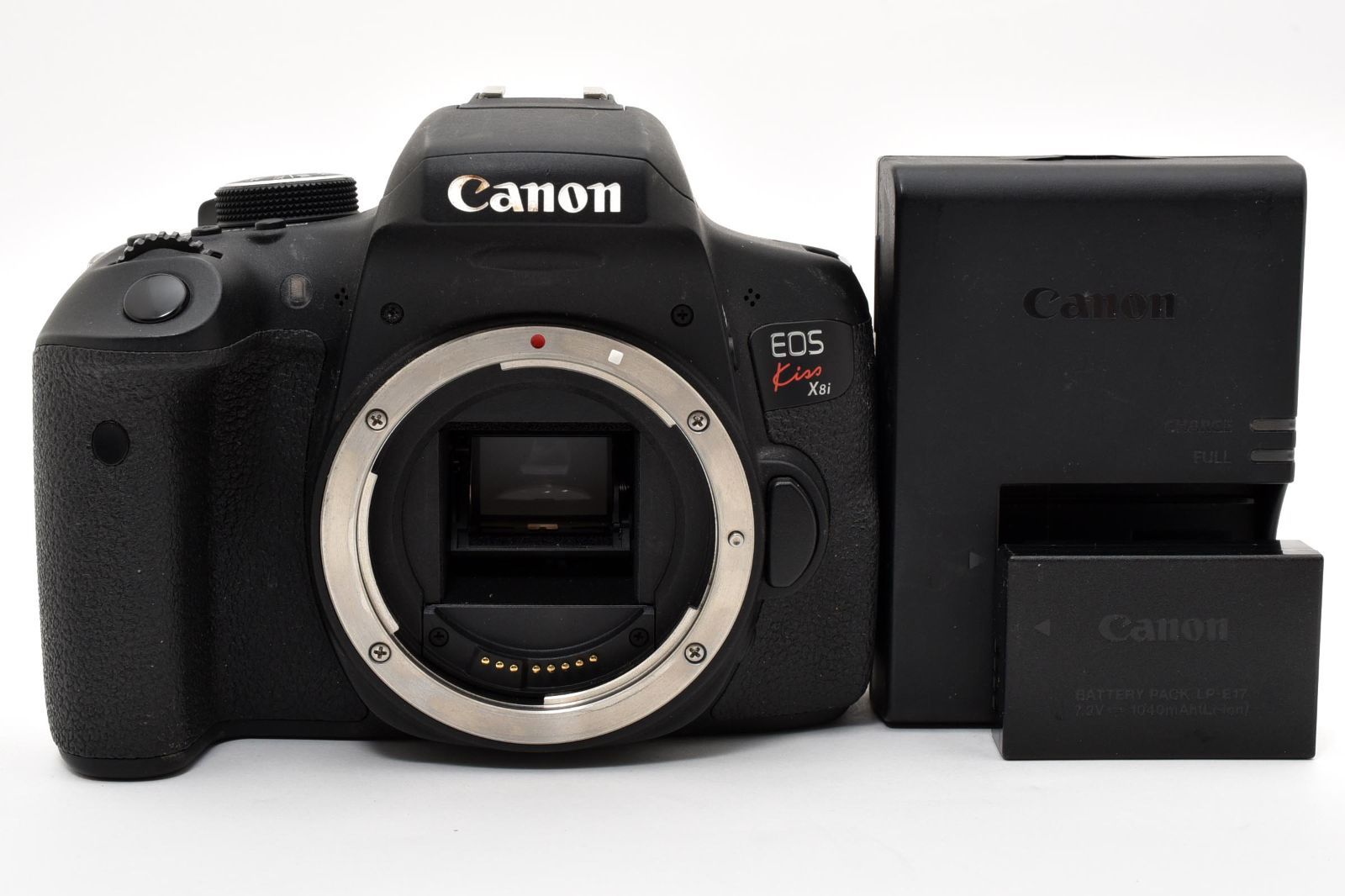 良品 Canon EOS Kiss X8i ボディ と０２