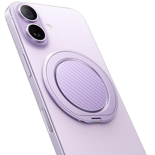 【極薄2.5mm?MagRing Slim】Andobil スマホリング magsafe マグセーフ リング 薄型 バンカーリング【超?磁力?超耐久なヒンジ?縦置き機能特化】スマホ リング マグネット 指の痛みなし 携帯リング 360度回転 マグネットリング