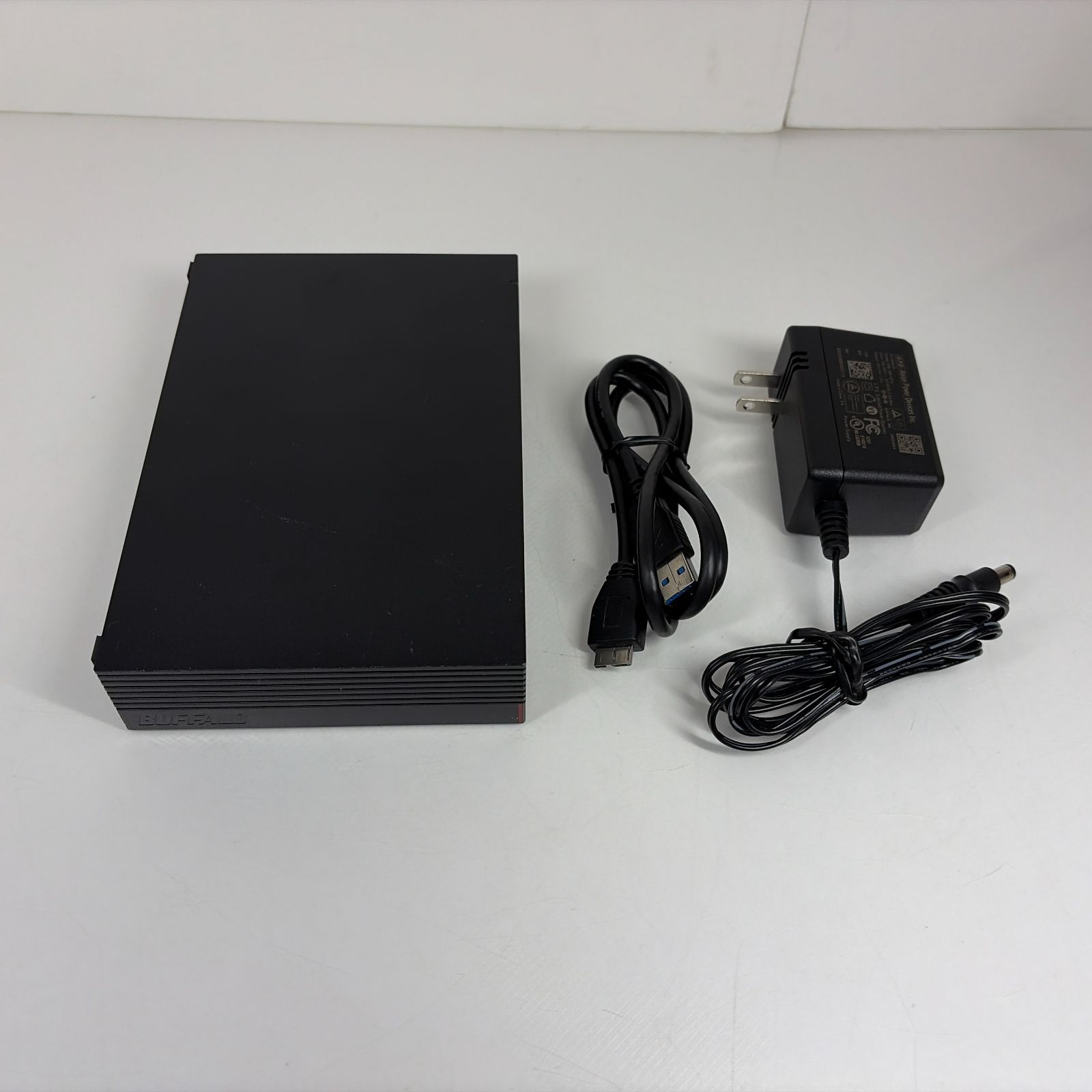 【中古・美品】 バッファロー 外付けハードディスク 4TB HD-AD4U3 №1588