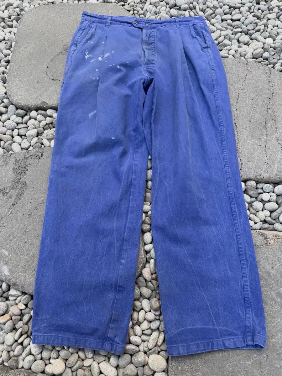 HARD FADED DISTRESSED 1970s ヴィンテージ フレンチウォークパンツ 19,305円