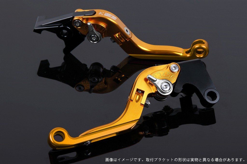 新着商品 SSK スピードラ アジャストレバーセット 可倒延長式 レバー本体カラー:ゴールド アジャスターカラー:シルバー エクステンションカラー:ゴールド YAMAHA XMAX