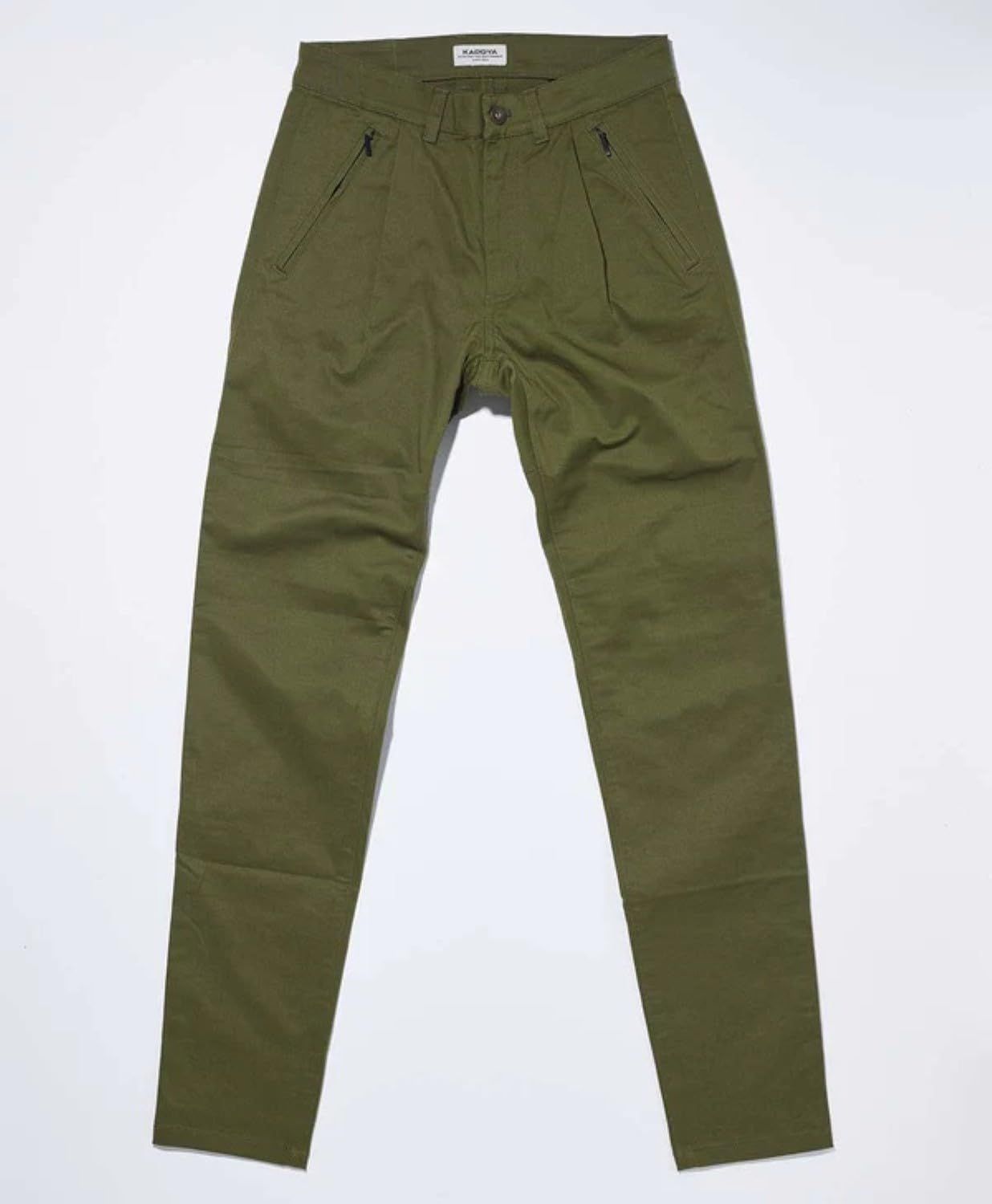 新着商品 [カドヤ] カジュアルパンツ CORSA SLIM CHINO-LD レディース カーキ