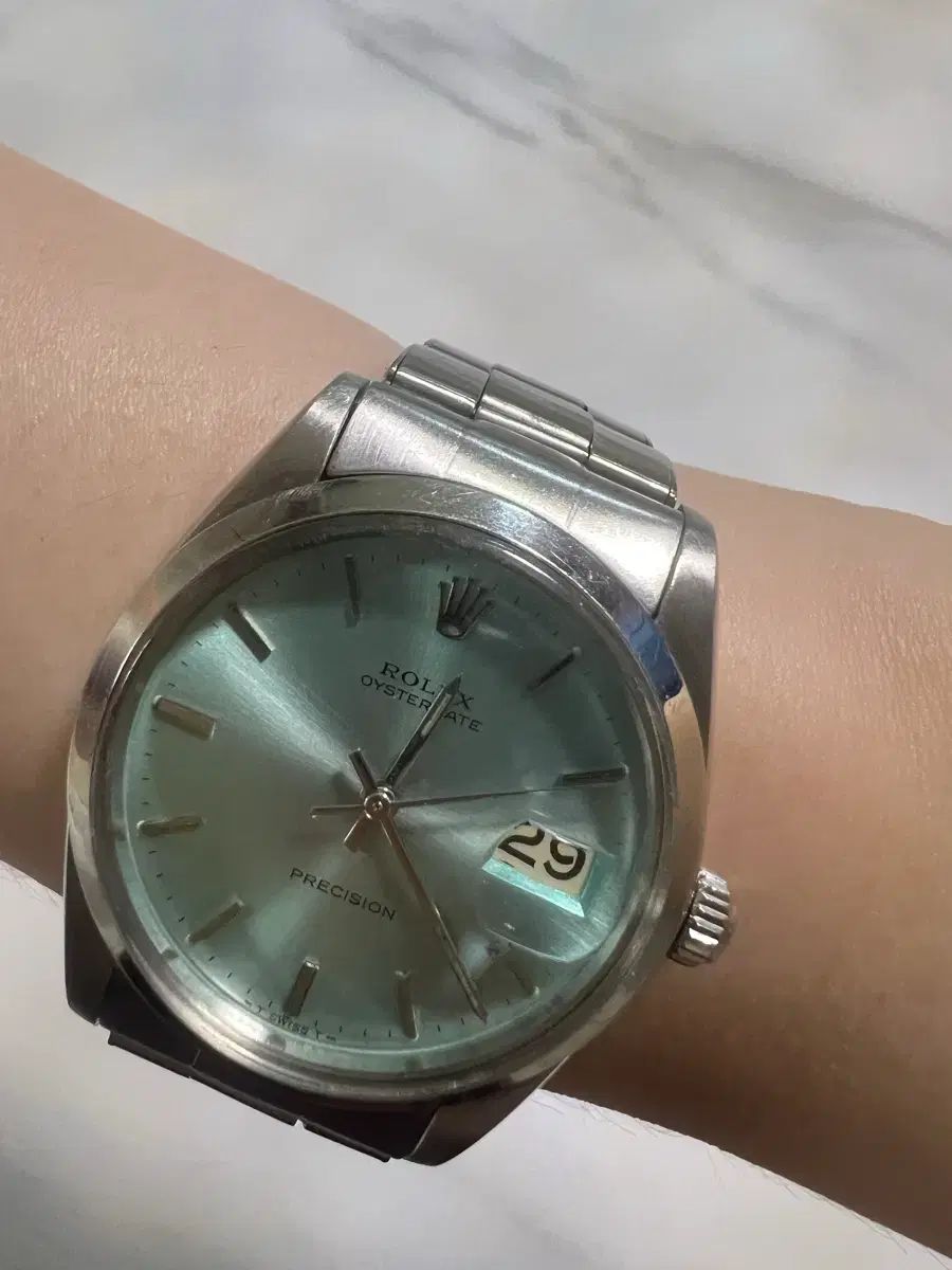 ROLEX オイスター Free! プレシジョン ティファニーブルー ダイアル