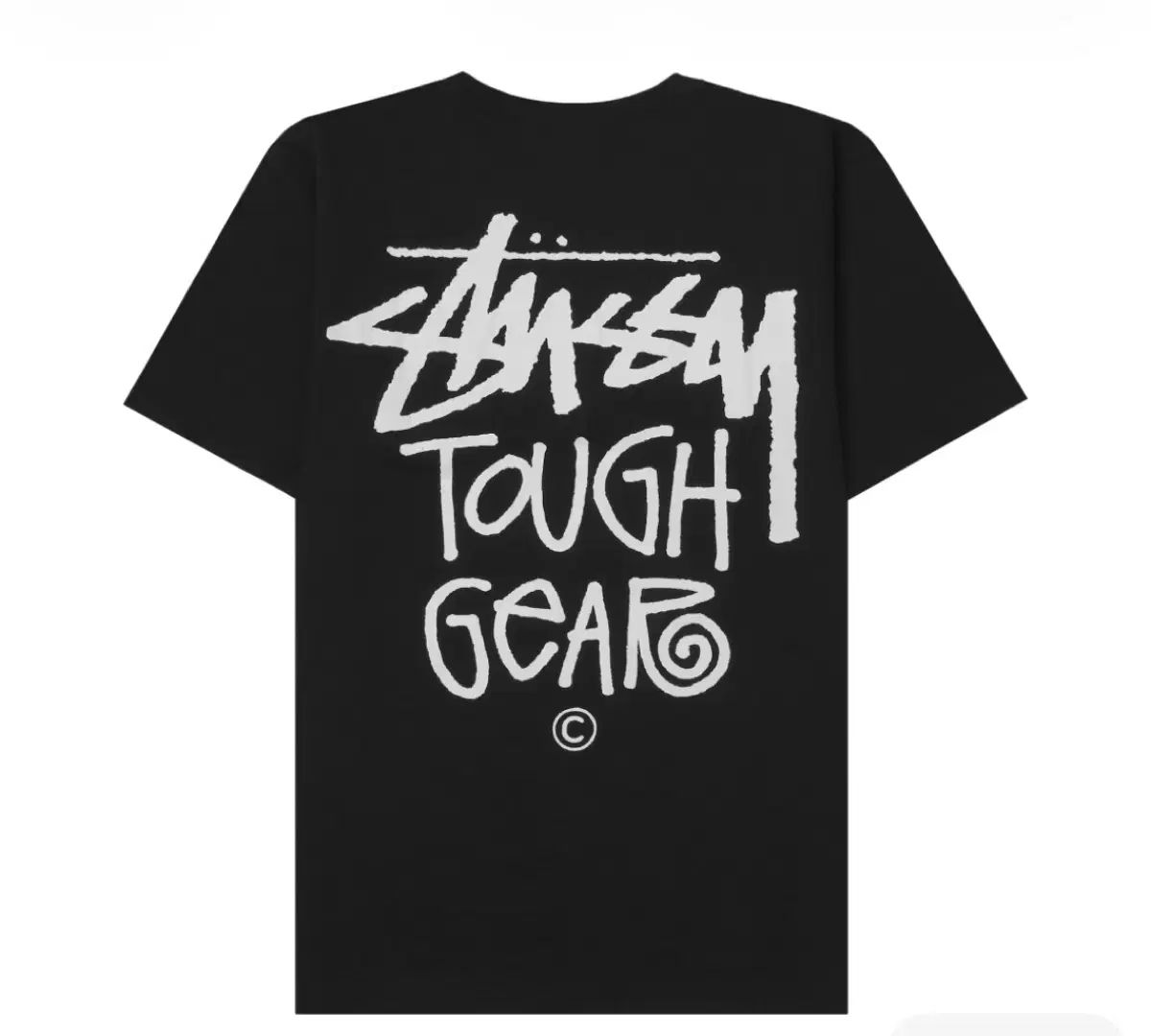 STUSSY タフ ギア 半袖 Tシャツ ブラック