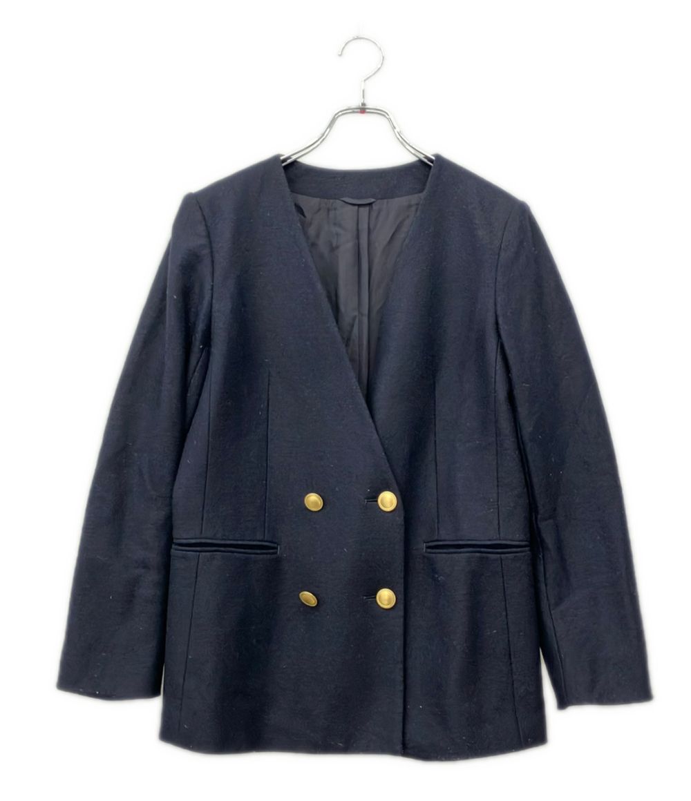 アナイ ノーカラージャケット レディース SIZE 38 (S) ANAYI