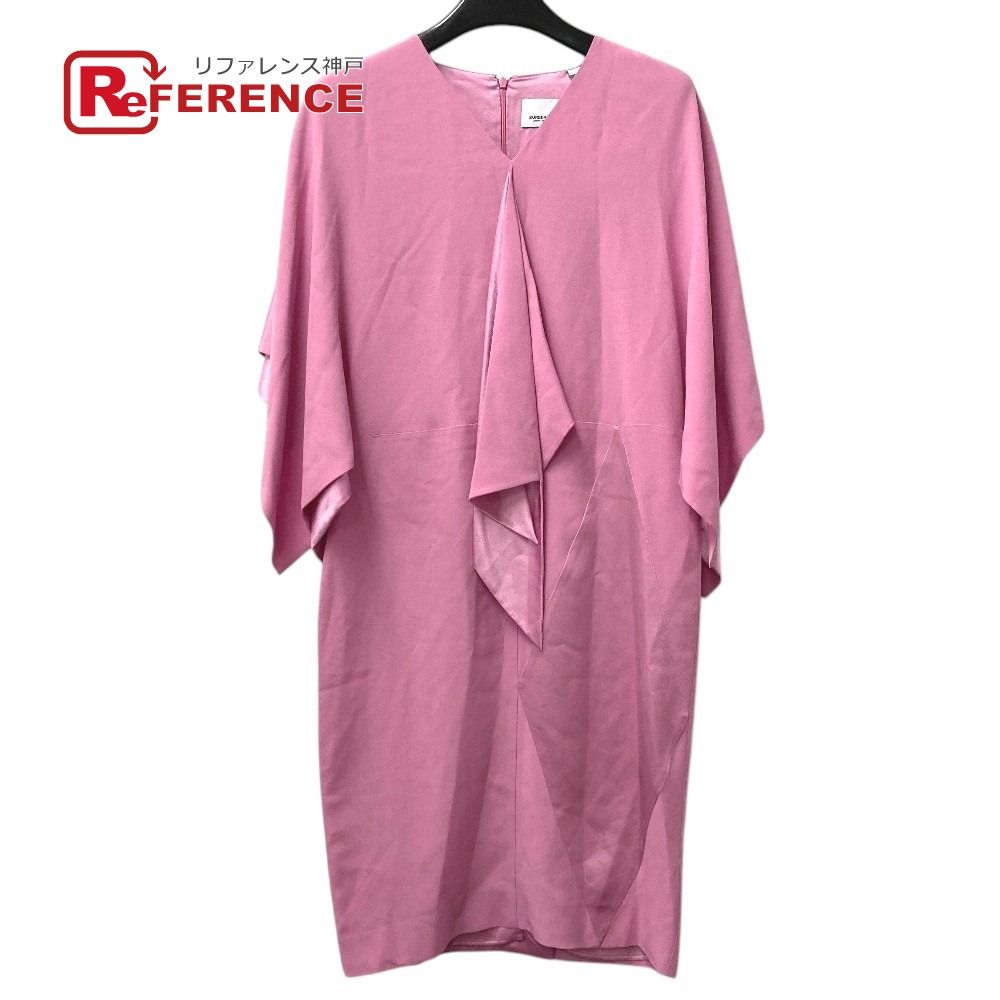 BURBERRY バーバリー ワンピース Cape Sleeve Silk Dress 8047248 シルク ピンク