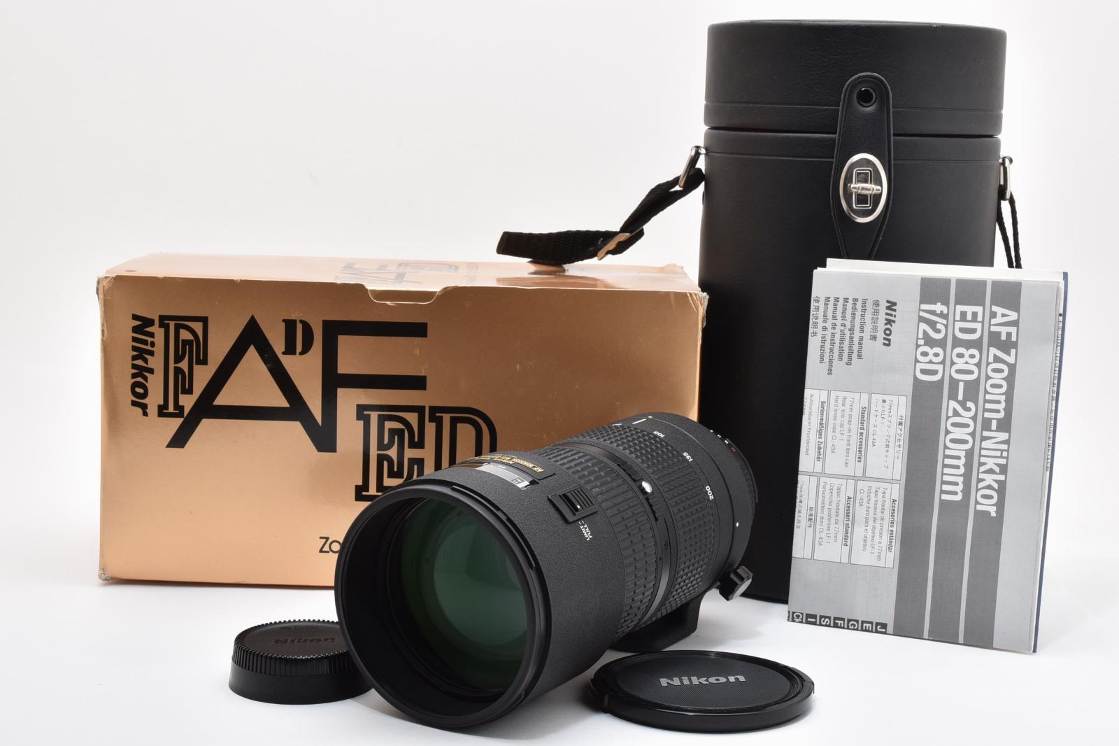 Nikon AF NIKKOR 80-200mm 1:2.8 D ED NEW #416