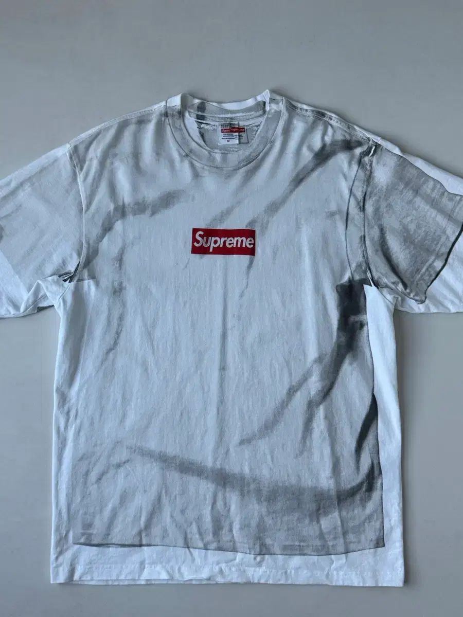 Supreme x MM6 Maison Margiela ボックスロゴ Tシャツ 白