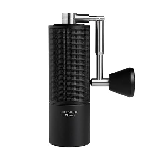 タイムモア TIMEMORE 栗子C3S 手挽きコーヒーミル 手動式 コーヒーグラインダー ステンレス臼 粗さ調整可能 清掃しやすい coffee grinder 家庭用 省力性 ダイヤモンド (C3S Pro-ブラック)*vj fda8122d