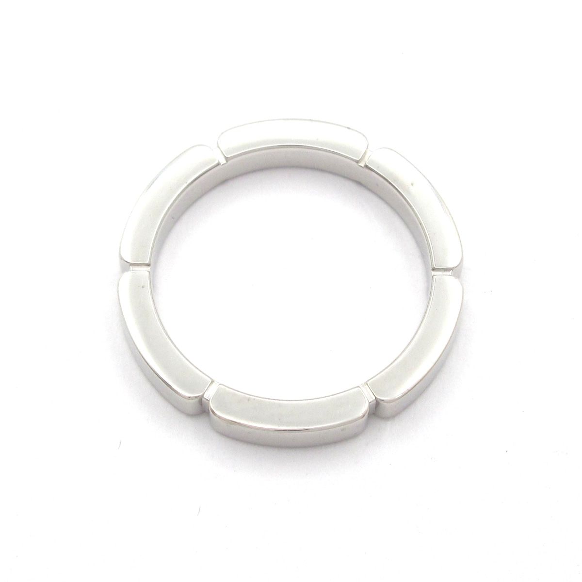 Cartier(カルティエ) リング 47美品 マイヨン パンテール K18WG×ダイヤモンド 4Pダイヤ Cartier(カルティエ) リング 47美品 マイヨン パンテール K18WG×ダイヤモンド 4Pダイヤ
