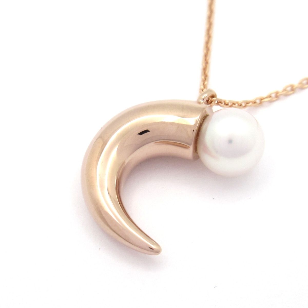 田崎真珠/TASAKI(タサキシンジュ) ネックレス美品 デインジャーホーン 