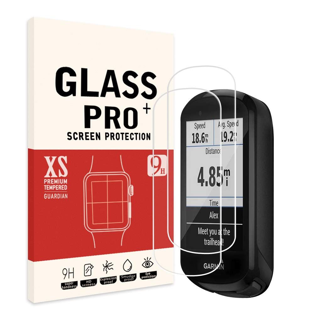 新品 【2パック】対応 Garmin Edge 830 ウォッチスクリーンプロテクター用 強化ガラス 傷防止 気泡なし HDクリア 硬度9H 透明度99.9%