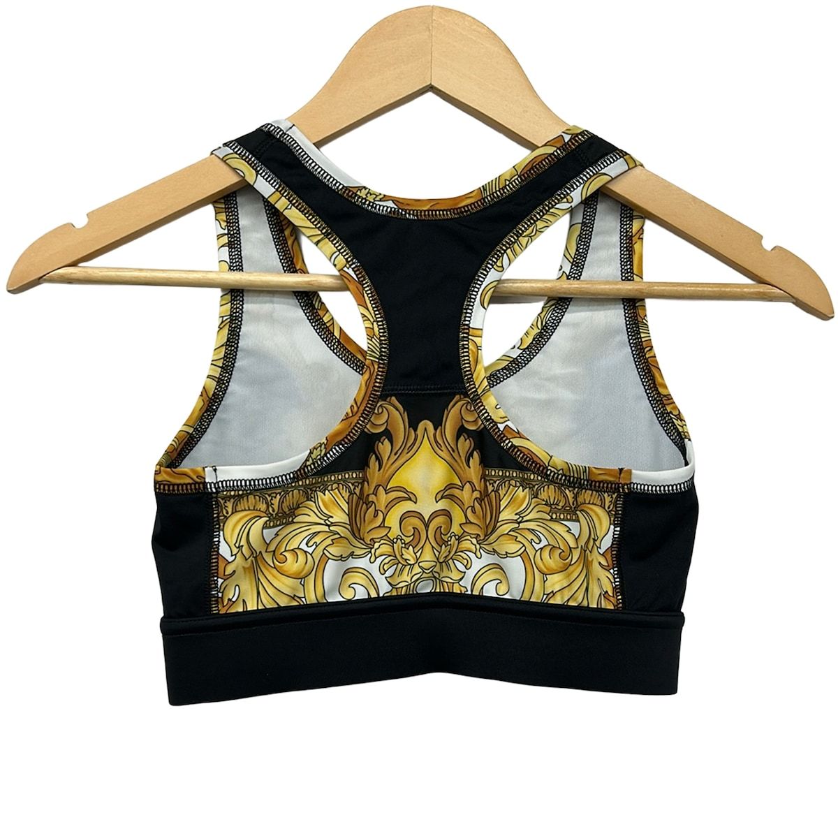 VERSACE(ヴェルサーチ) タンクトップ サイズS レディース美品 - 黒