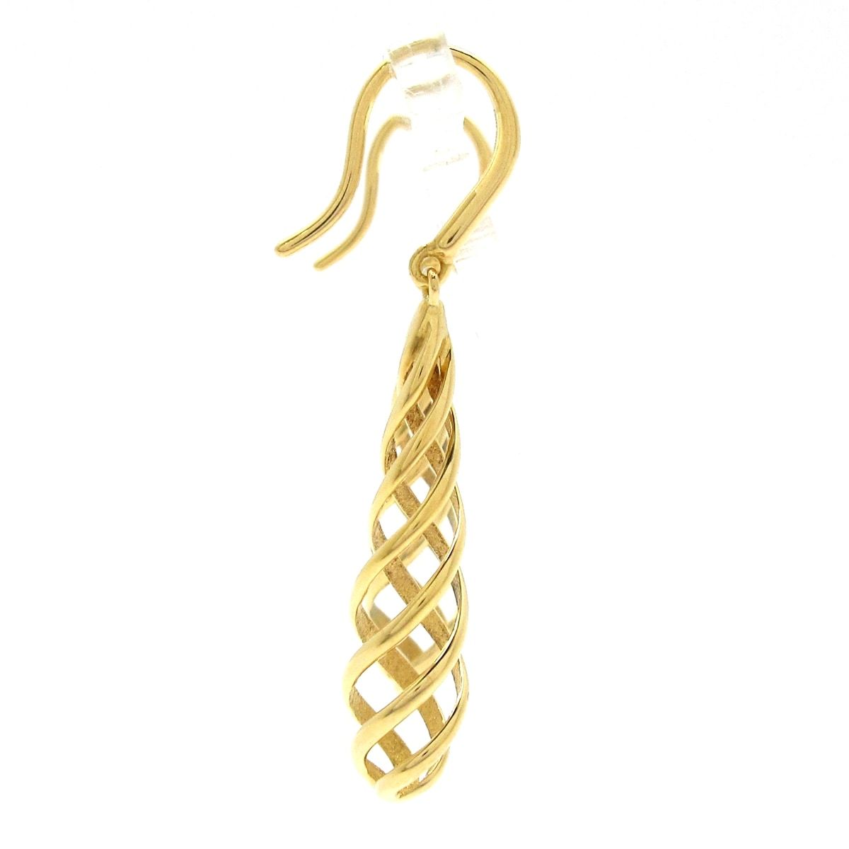 TIFFANY&Co.(ティファニー) ピアス美品 ルーチェドロップ K18YG