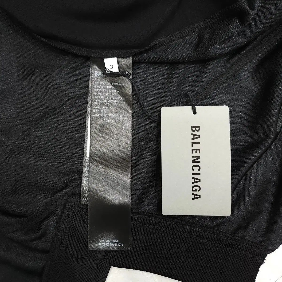 バレンシアガ ユニティ スポーツ アイコン オーバーサイズ ロング スリーブ Tシャツ 768067