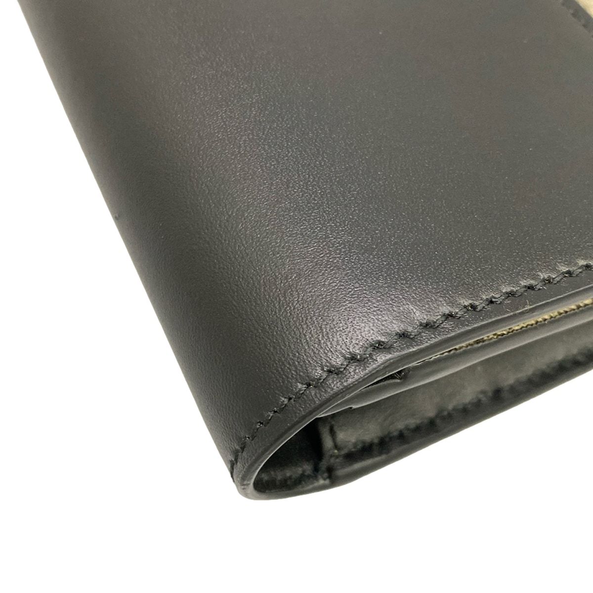 GUCCI(グッチ) 長財布美品 GGプラス・GGスプリーム 779785 ベージュ×ダークグレー×黒 レザー GUCCI(グッチ) 長財布美品 GGプラス・GGスプリーム 779785 ベージュ×ダークグレー×黒 レザー