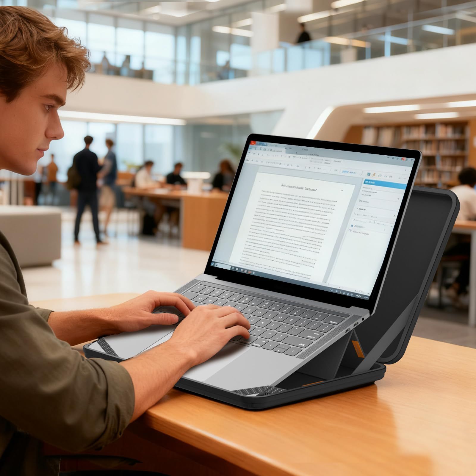 新品 Smatree MS34T ハードプロテクション 13 インチ ノートパソコンスリーブケース 適合機種： Apple MacBook Air Retina/MacBook Pro 2020、HP Chromebook x360 13b、DELL Lati