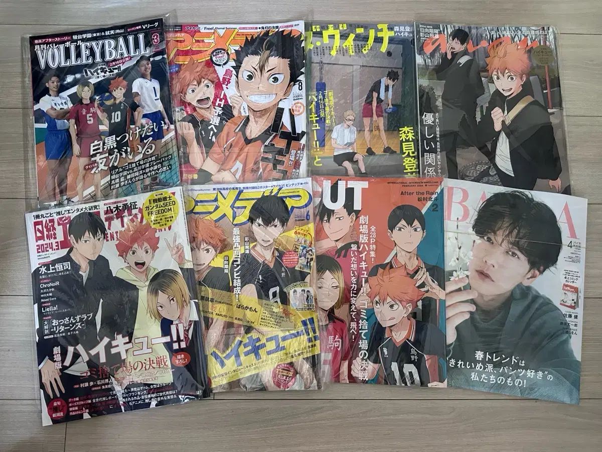 ハイキュー 雑誌