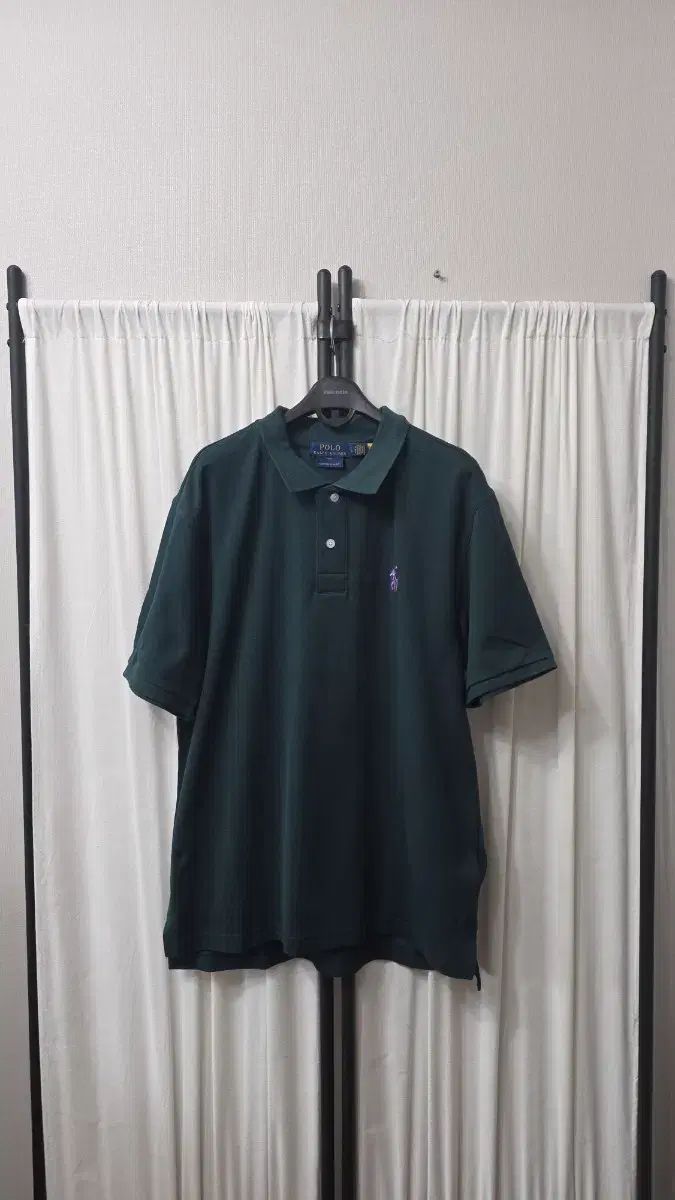 POLO RALPH LAUREN ポロラルフローレン カラーTシャツ ダークグリーン