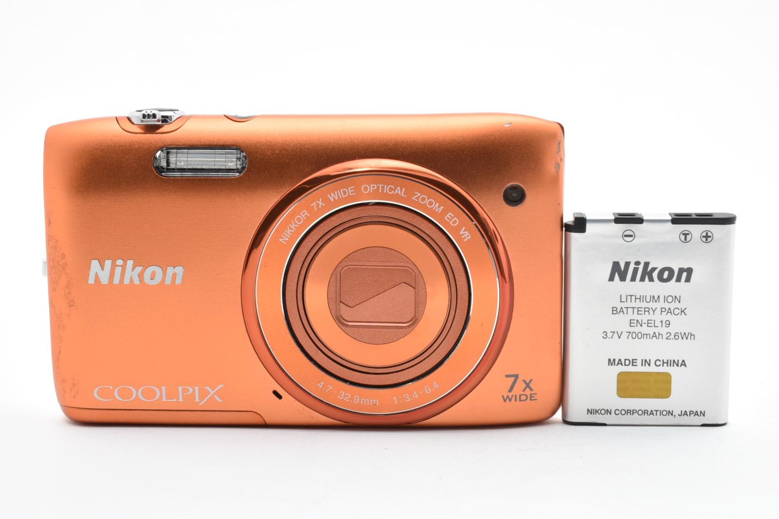 ★現状品★ NIKON ニコン COOLPIX S3500 コンパクトデジタルカメラ #K438-2