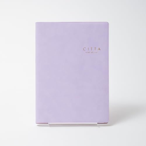 CITTA DIARY 2026-27（2026年3月始まり）ライラックパープル A5ｍａ