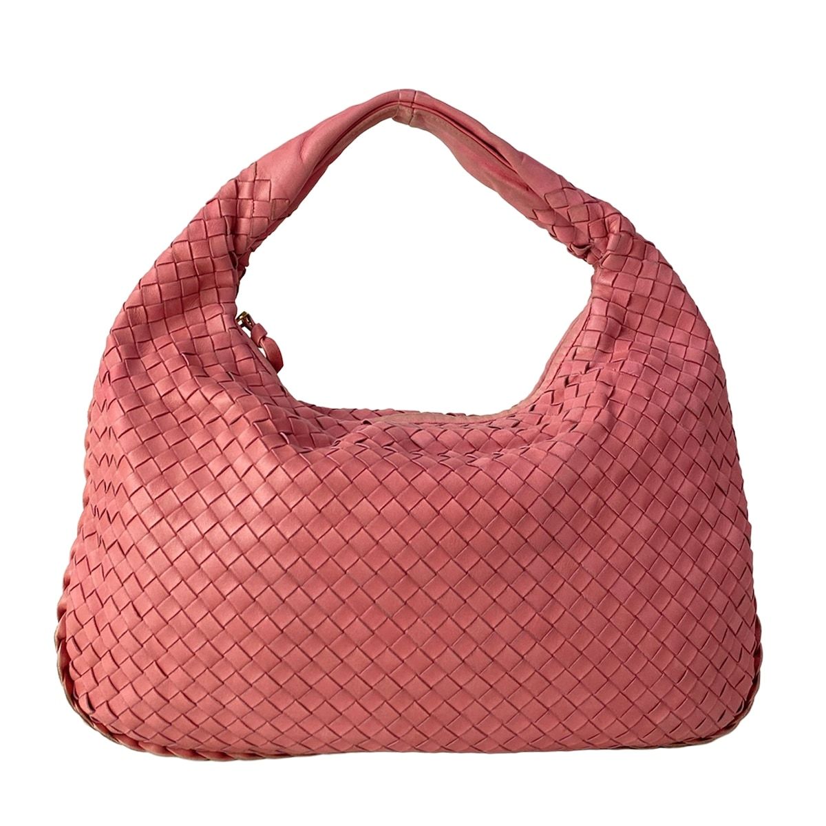 BOTTEGA VENETA(ボッテガヴェネタ) ハンドバッグ ミディアムヴェネタバッグ 115653 ピンク レザー