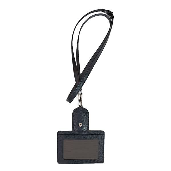 新品 [伊東屋] カラーチャート IDカードホルダー（専用リールストラップ付き） (８０ＴｒｅｎｃｈＢｌｕｅ)