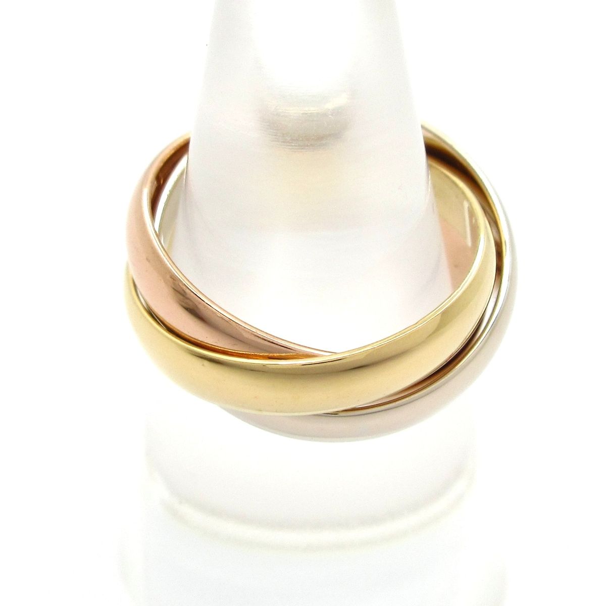 Cartier(カルティエ) 3連リング 49美品 トリニティ K18スリーカラー