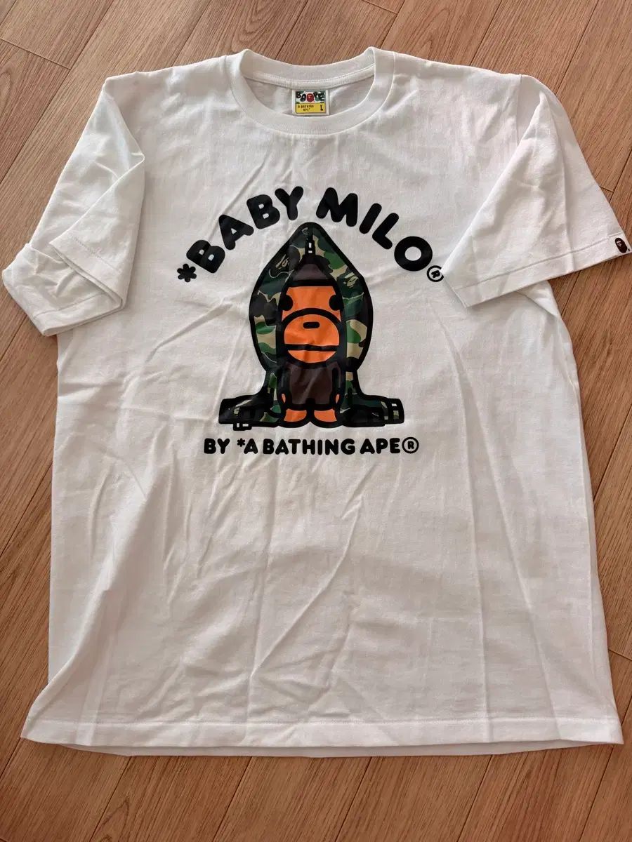 出品)A BATHING APE アベイシングエイプ abc カモフラージュ マイロ 半袖