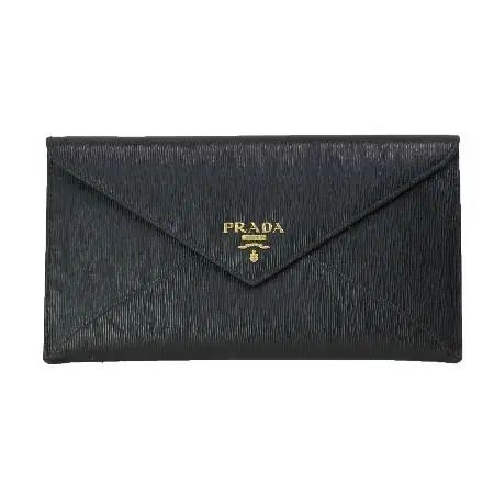 PRADA プラダ サフィアーノ エンベロープ 長財布 クラッチバッグ