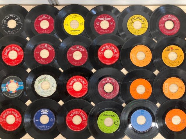 □01)【1点限り!】邦楽EPレコード まとめ売り約260点大量セット/美空