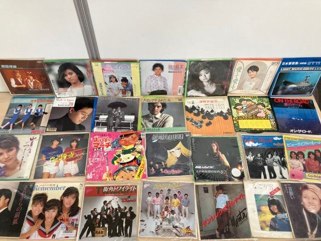 □01)【1点限り!】邦楽EPレコード まとめ売り約260点大量セット/美空
