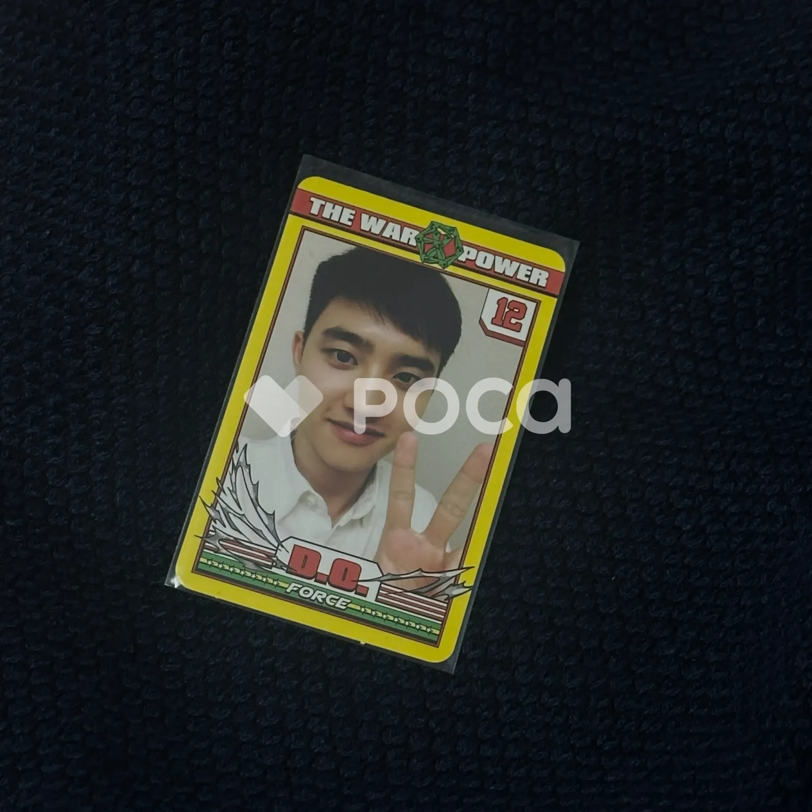 D.O. – The War core album photocard (Expansion) photocard